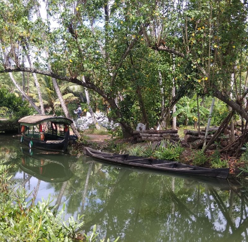 Canoe trips through the canals
